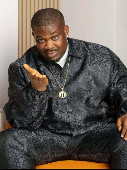 Don Jazzy  posing for the camera