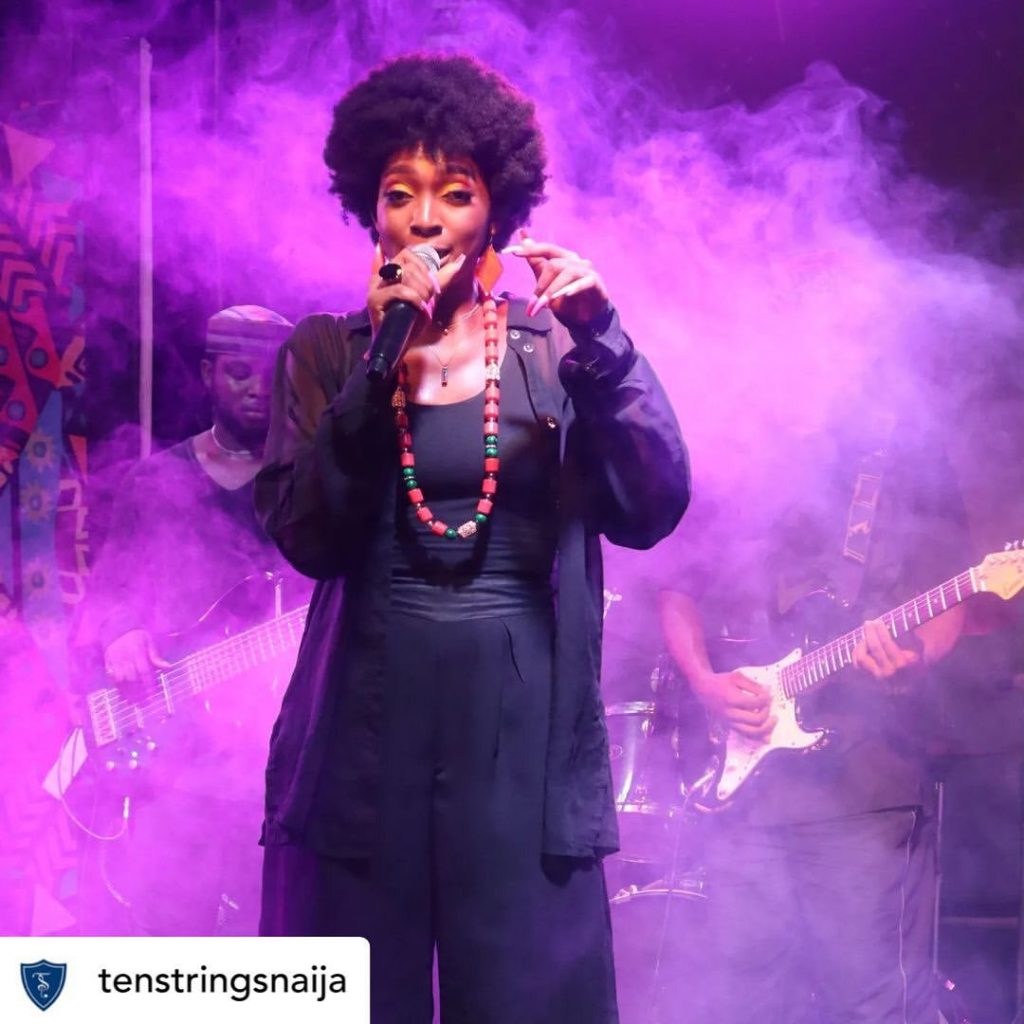 A photo taken from one of Tenstrings Ones2Watch Afro events