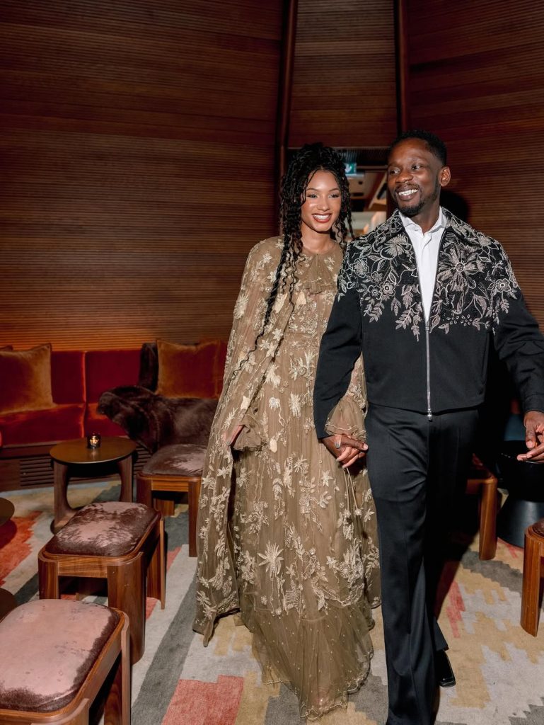 Mr Eazi and Temi Otedola