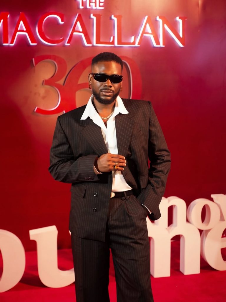 Adekunle Gold Celebrates Brand Ambassador for The Macallan